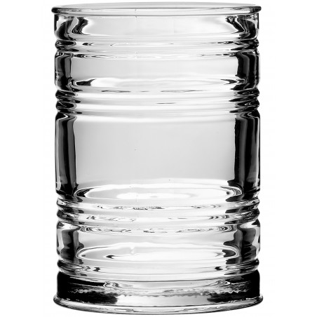 Bicchiere in Vetro Vintage Forma Barattolo