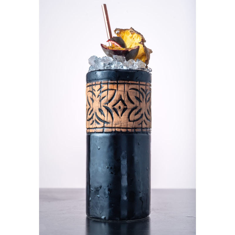 Tiki Mug Tumbler Noire