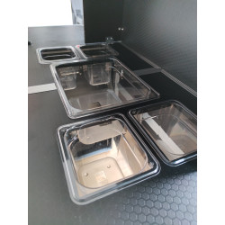 Comptoir de Bar Portable à Valise Trolley
