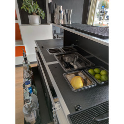 Comptoir de Bar Portable à Valise Trolley PRO