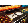 Comptoir de Bar Portable à Valise Trolley