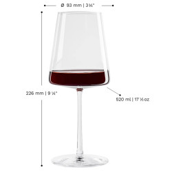 Power 52cl (pack de 6) Verre à vin rouge