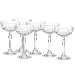 America 22cl (Paq. 6ps) Coupe à Cocktail