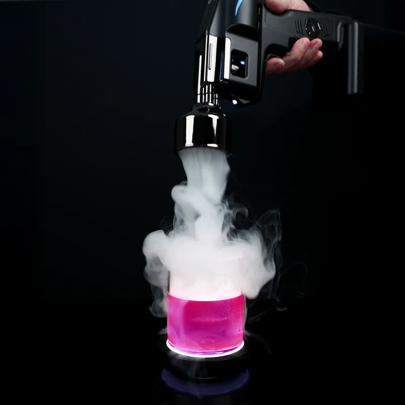 Cocktail avec nuage aromatique