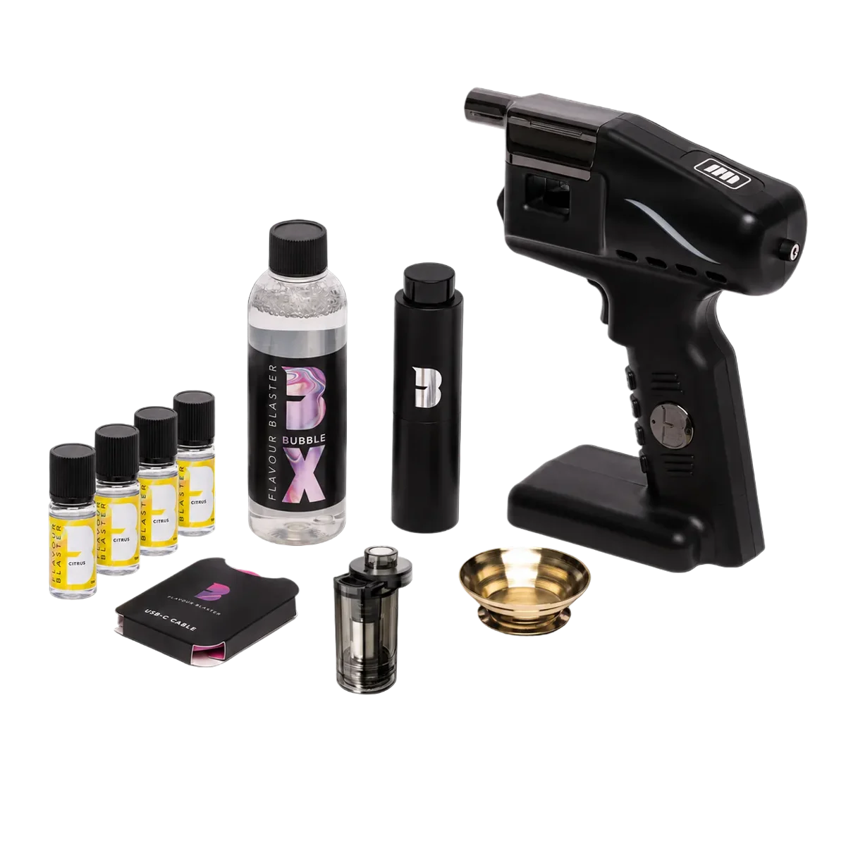 Flavour Blaster Pro 2 Kit : pistolet, arômes et Bubble X