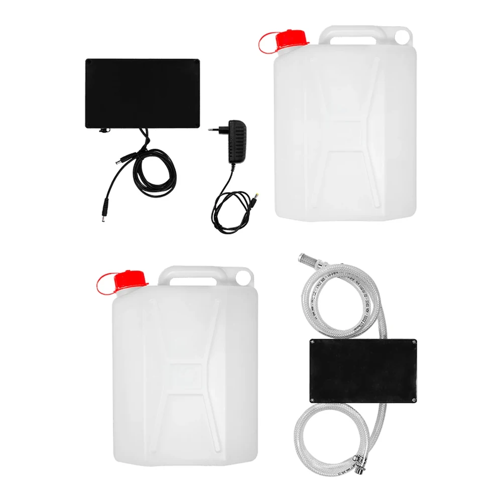 Le kit de pompage sur batterie avec les deux bidons