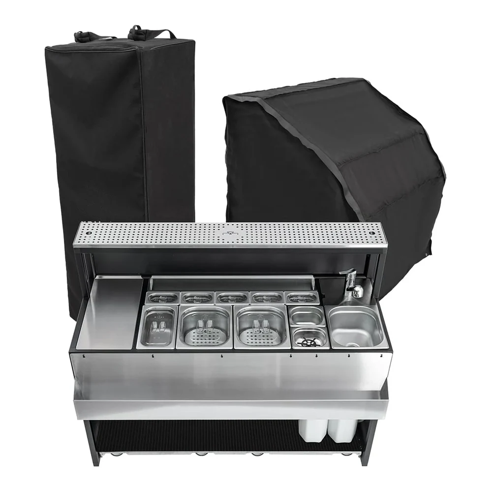 Poste de barman portable version Complète, avec housse et sac