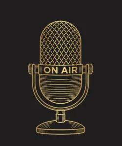 Dessin d’un micro On Air