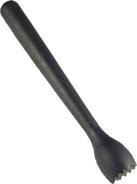 Pilon à cocktail 21 cm denté, polypropylène – Image 2