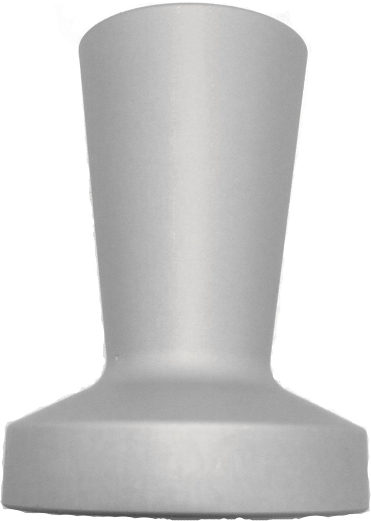 Tamper 53 mm satiné Motta, base plate, inox, 250 g
