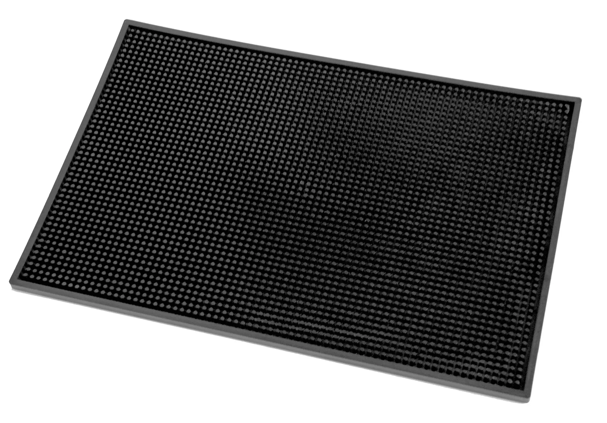 Tapis de bar The Bars 45 x 30 cm à bord relevé, caoutchouc