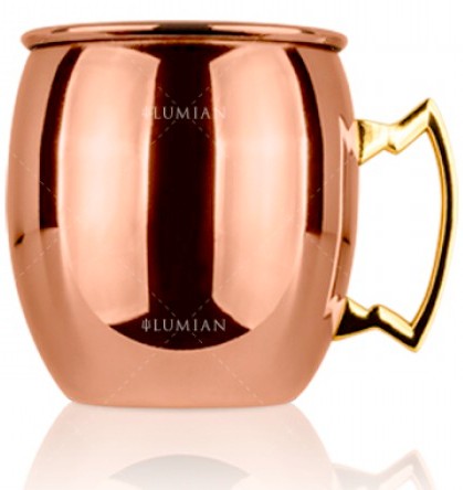 Mug Moscow Mule en acier cuivré – Image 2