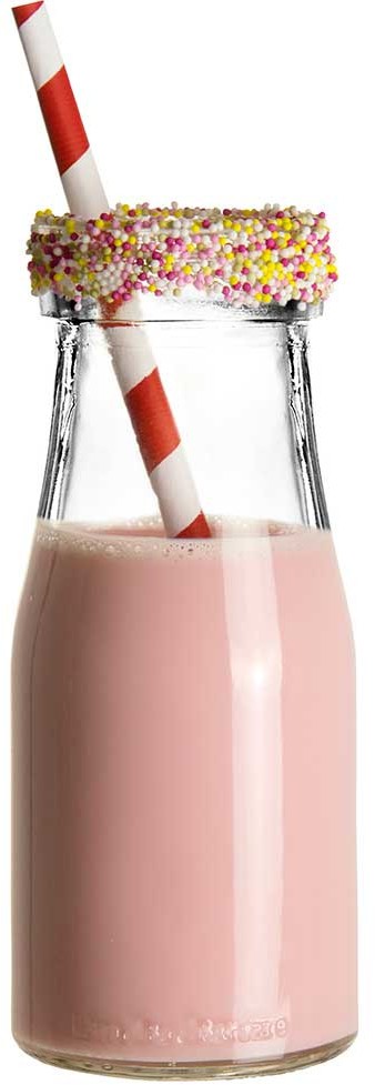 Bouteille de lait vintage 35 cl en verre – Image 4