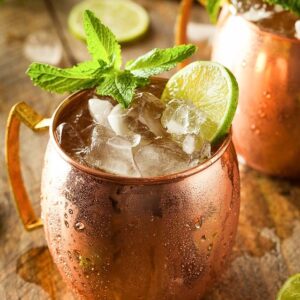 Mug Moscow Mule en acier cuivré