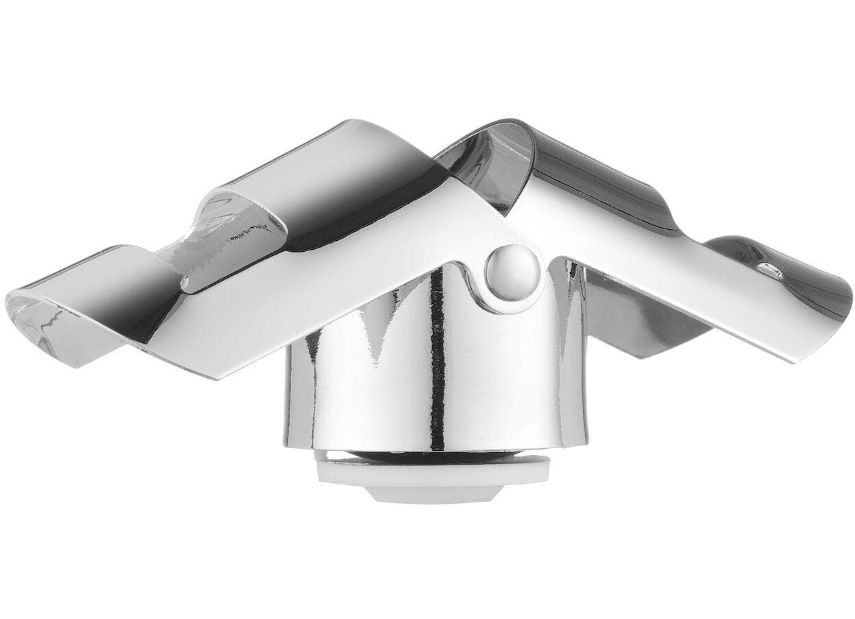 Bouchon à champagne en inox et silicone, à ailettes – Image 5