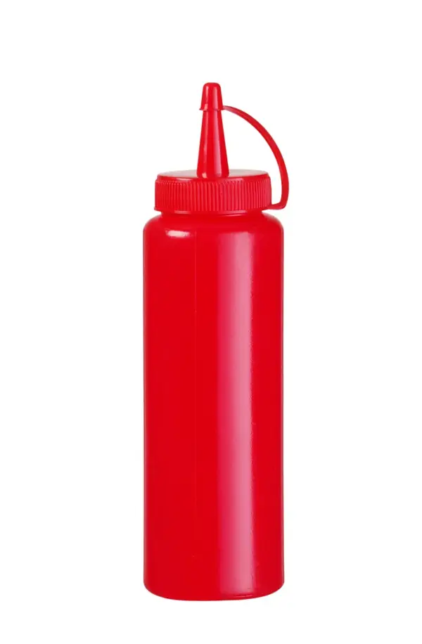 Squeezer 350 ml rouge, flacon doseur à pression