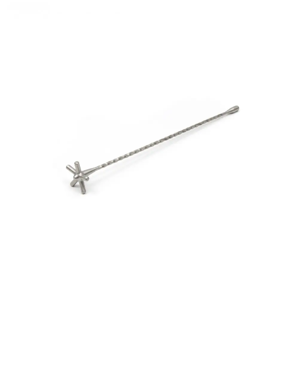 Cuillère à cocktail Zefiro Swizzle 30 cm, inox satiné – Image 2