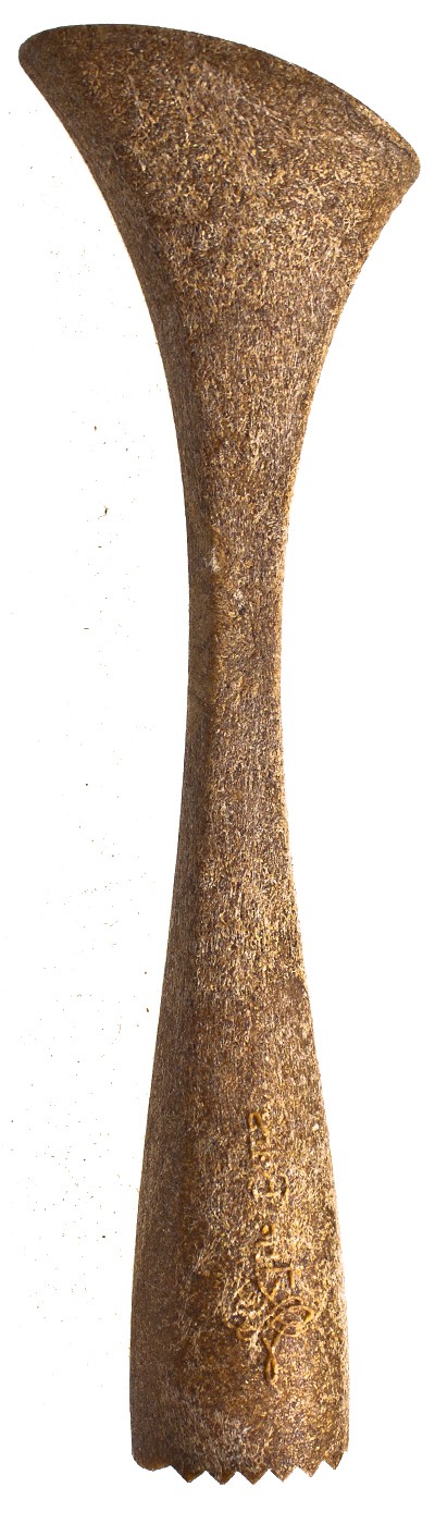 Pilon ergonomique cranté en éco-bois