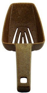 Pelle à glace éco-bois 10 oz avec fond filtrant – Image 2