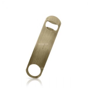 Décapsuleur Lumian en acier plaqué 18 cm, cinq finitions - Bronze