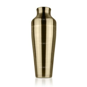 Shaker parisien Chrono 55 cl inox 18/10, 5 finitions - Bronze