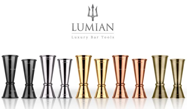 Jigger japonais Lumian en inox, 4 formats