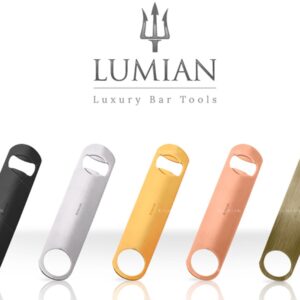 Décapsuleur Lumian en acier plaqué 18 cm, cinq finitions