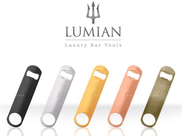 Décapsuleur Lumian en acier plaqué 18 cm, cinq finitions