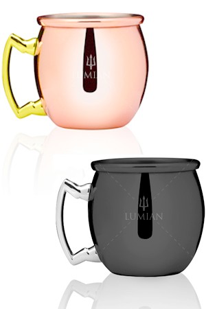 Jigger mug Lumian 6 cl (2 oz), cuivre ou noir – Image 3