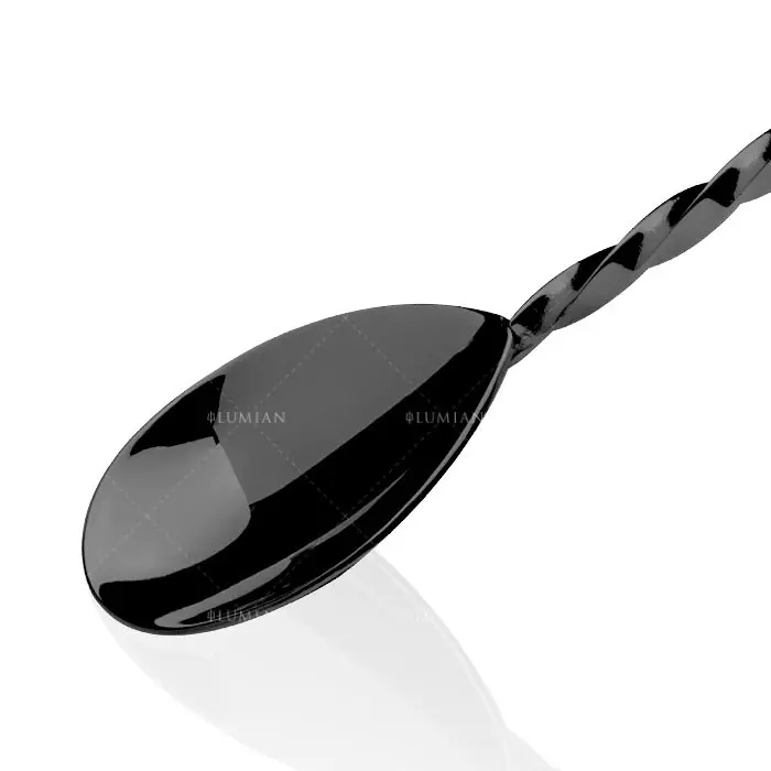 Cuillère à cocktail Muddler Lumian 28 cm inox 18/10, cinq finitions – Image 8