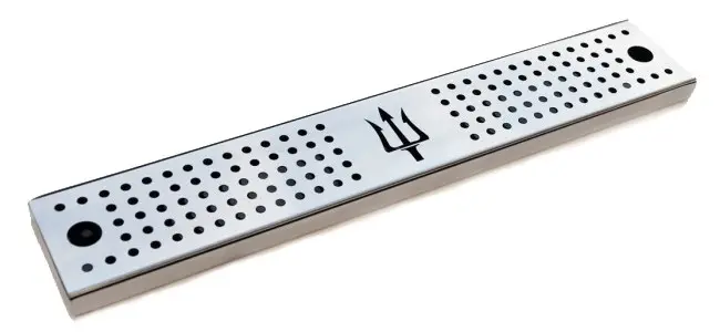 Tapis de bar en inox perforé Lumian, 30, 60 ou 90 cm – Image 6