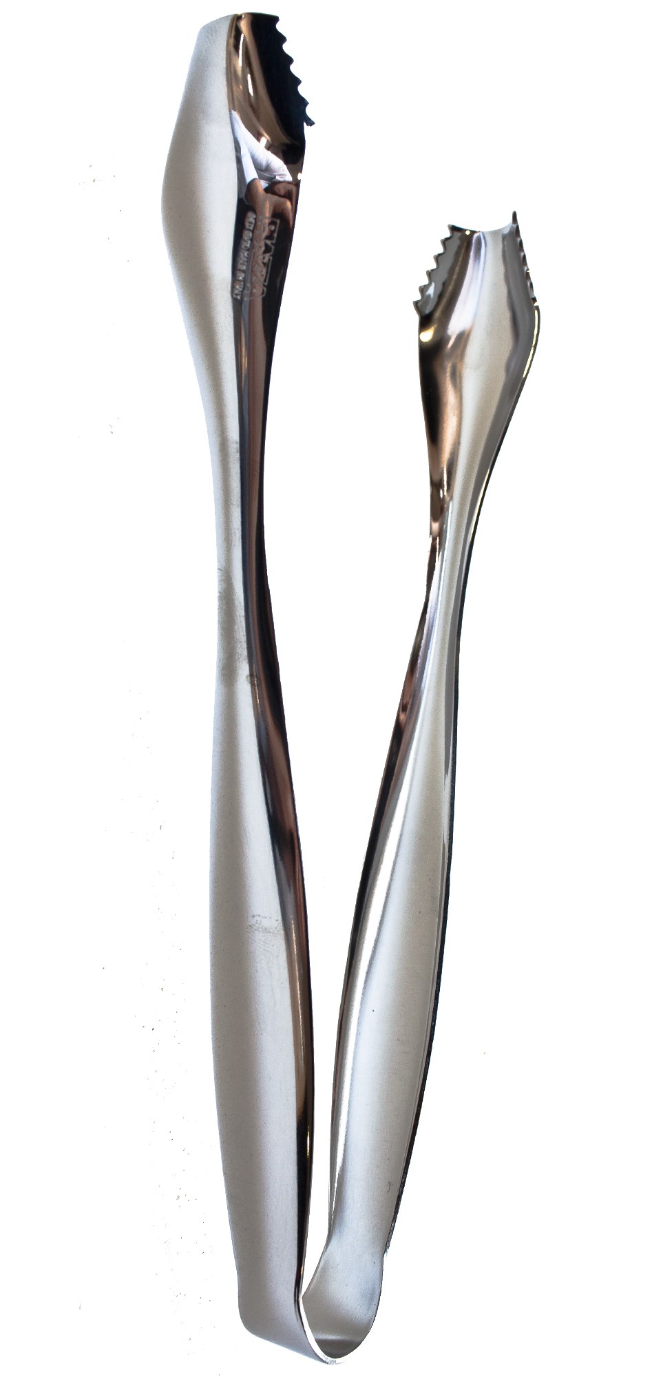 Pince à glace en inox 18 cm, pointes à griffes