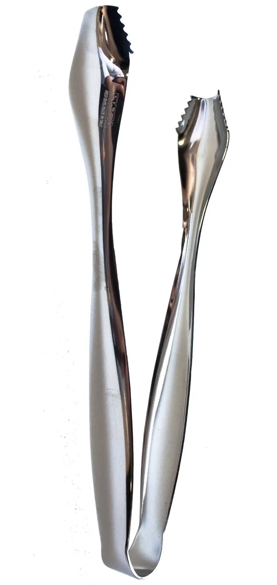 Pince à glace en inox 18 cm, pointes à griffes