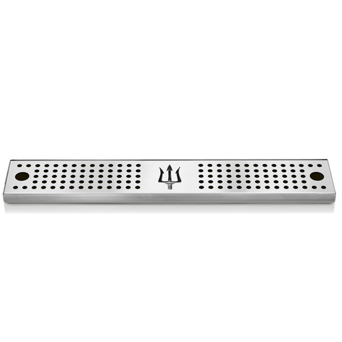 Tapis de bar en inox perforé Lumian, 30, 60 ou 90 cm – Image 2