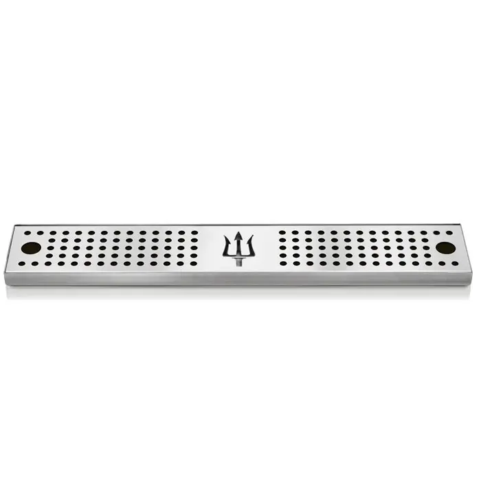 Tapis de bar en inox perforé Lumian, 30, 60 ou 90 cm – Image 2