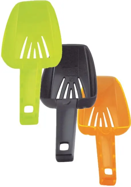 Pelle à glace 10 oz en polycarbonate, quatre couleurs