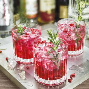 Verre old fashioned Timeless 36 cl à rainures, lot de 6