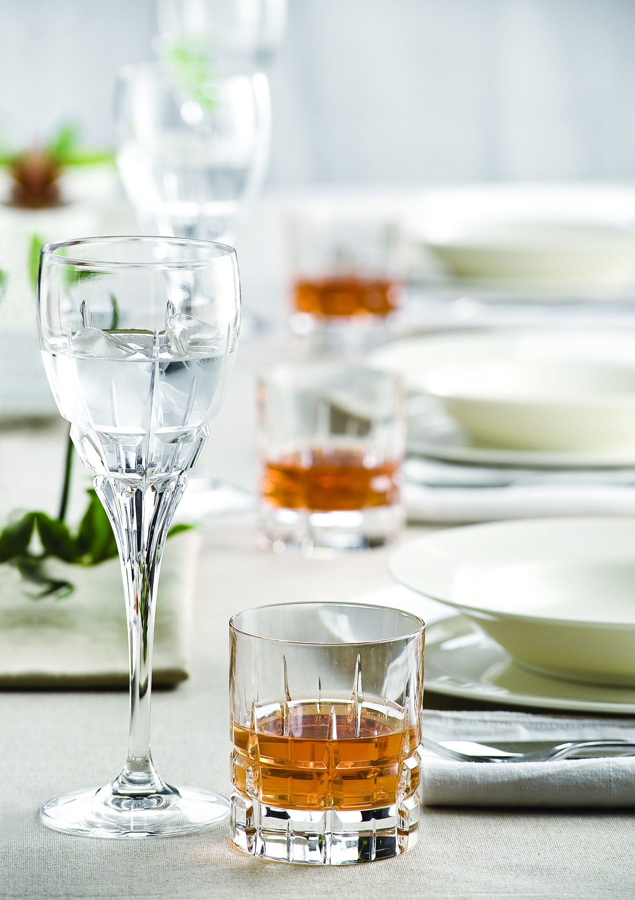 Verre old fashioned 30 cl Carrara Luxion, lot de 2 – Image 3