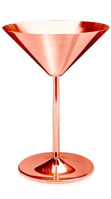 Coupe à cocktail Martini Bond 23 cl, inox cuivré – Image 2
