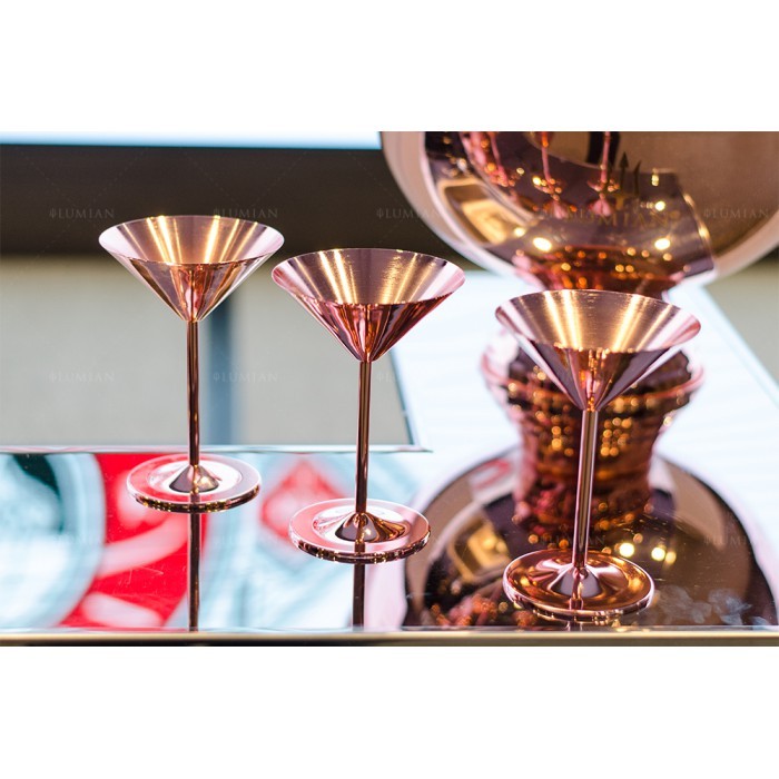 Coupe à cocktail Martini Bond 23 cl, inox cuivré – Image 6