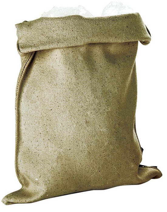 Sac à glace en coton pour glace pilée