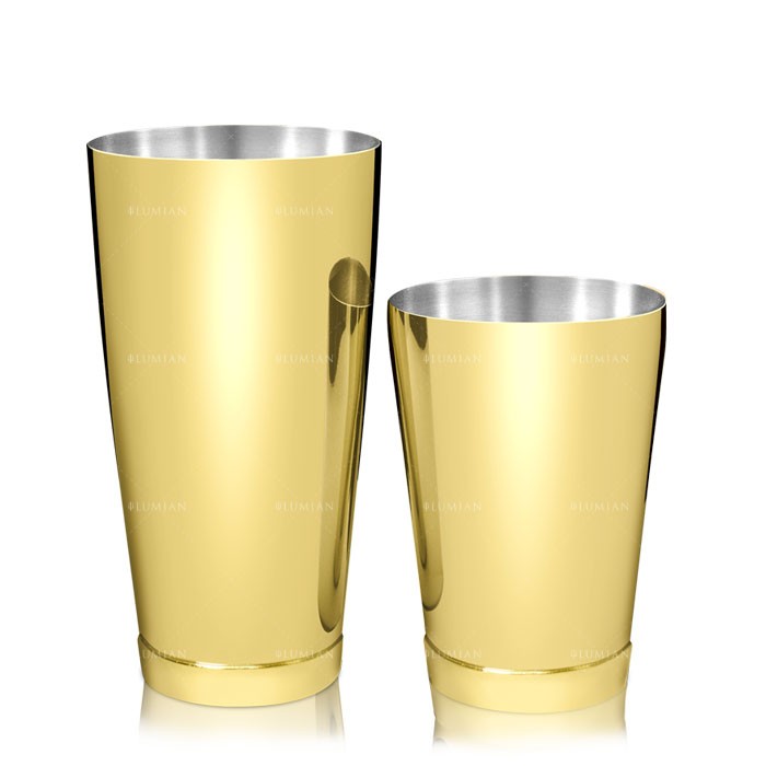 Shaker Boston Kenko Lumian, timbales 28 et 18 oz en inox 1 mm – Image 4