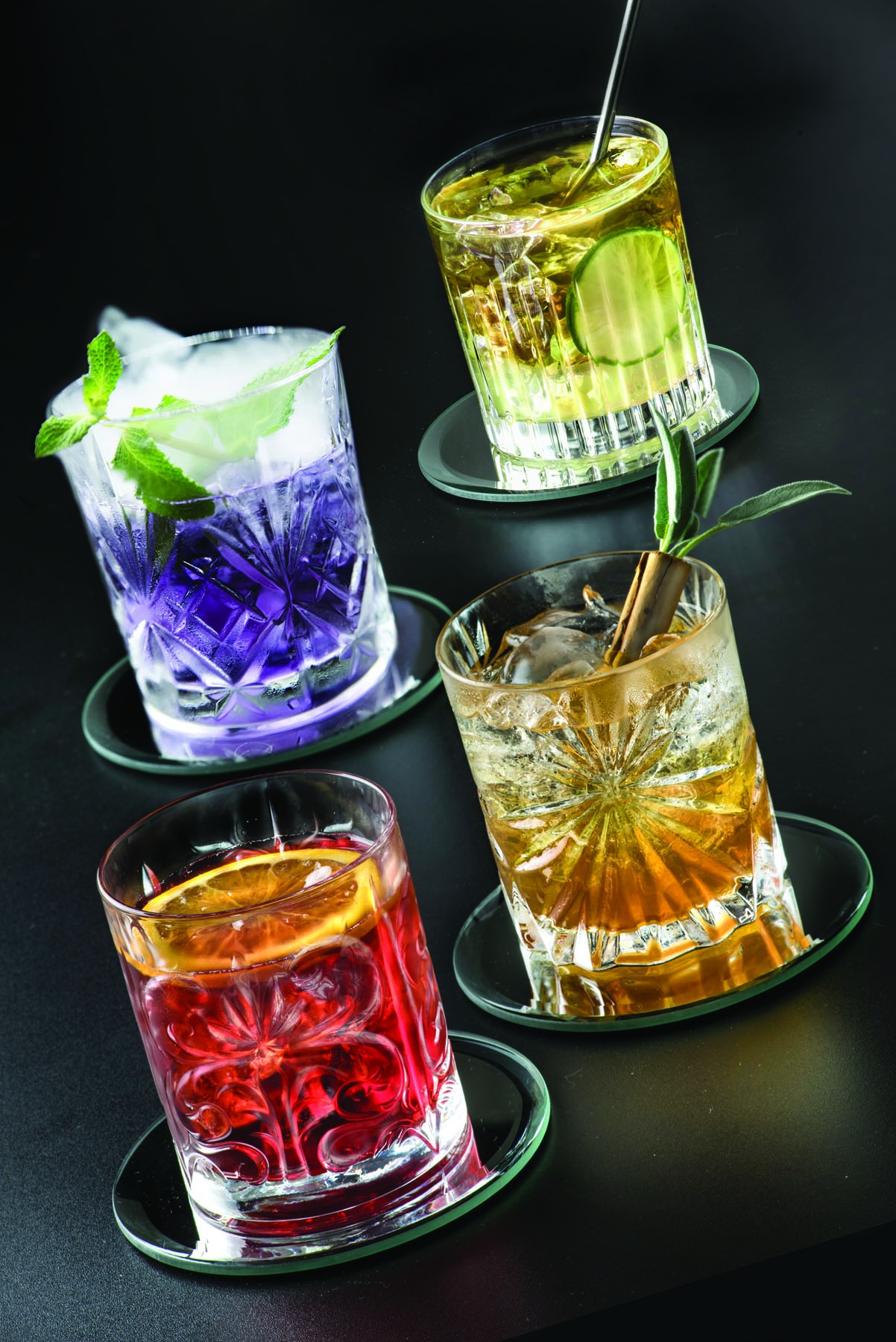 Verre old fashioned Tattoo 33 cl, lot de 6 – Image 5