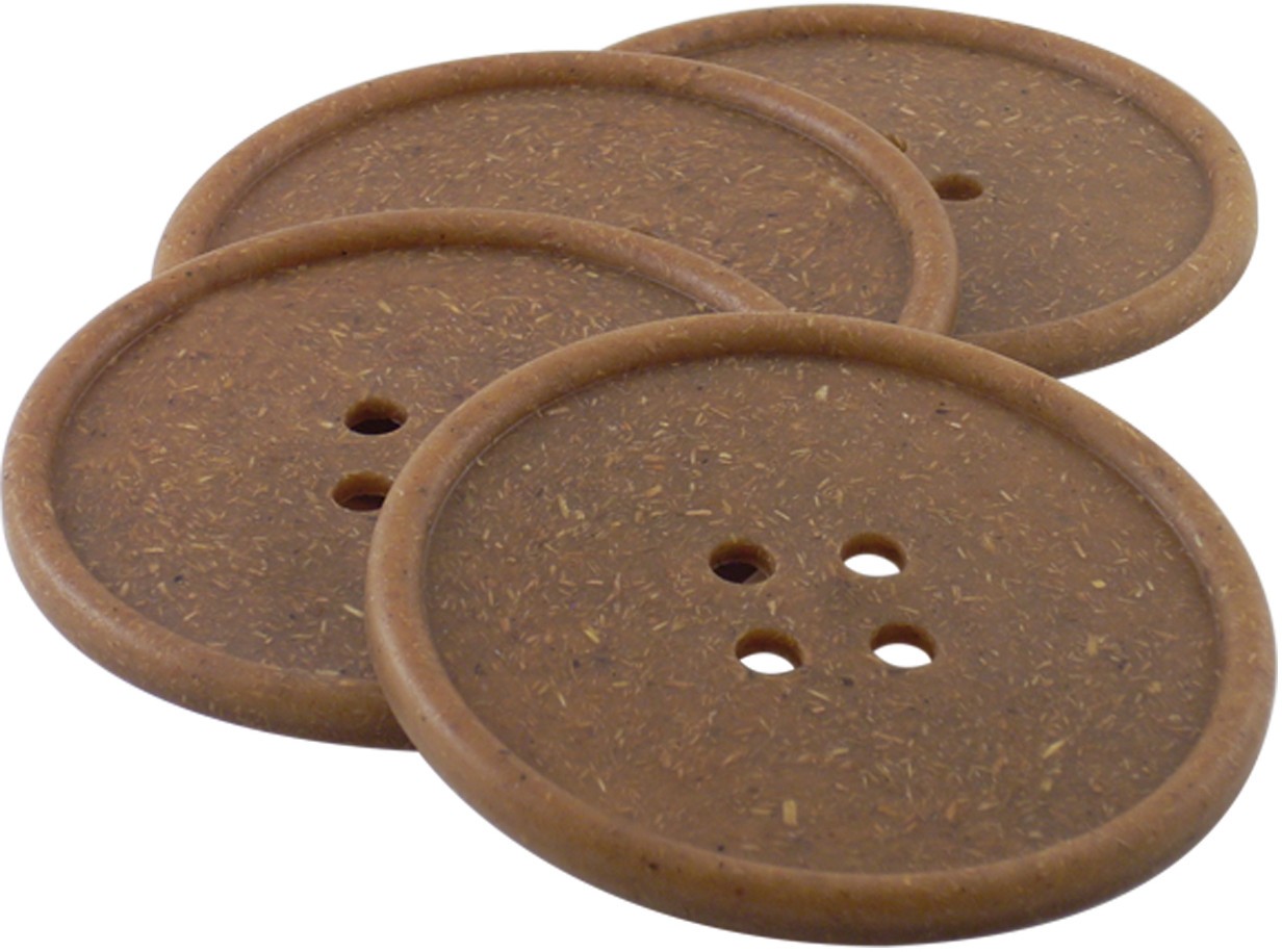 Sous-verre bouton en caoutchouc naturel, Ø 10 cm – Image 9
