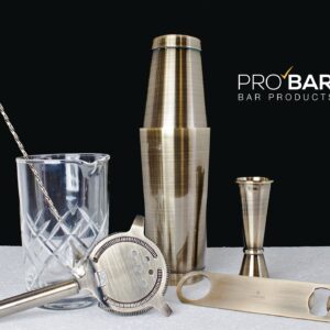 Kit barman Lumian Easy Kit bronze, 7 outils