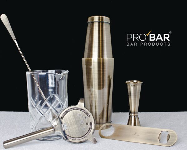 Kit barman Lumian Easy Kit bronze, 7 outils