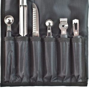 Kit de décoration des fruits, 6 outils en inox