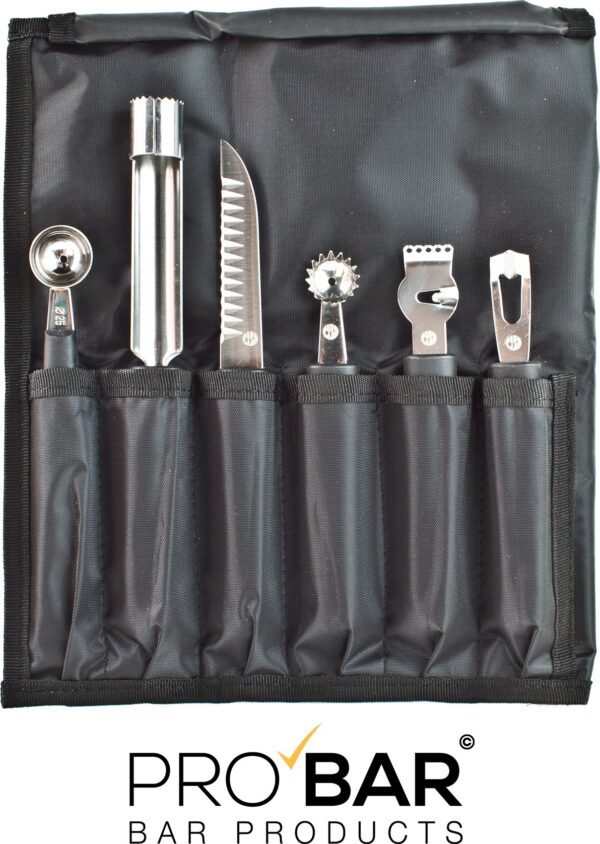 Kit de décoration des fruits, 6 outils en inox