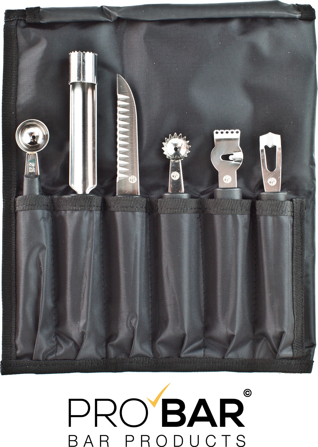 Kit de décoration des fruits, 6 outils en inox