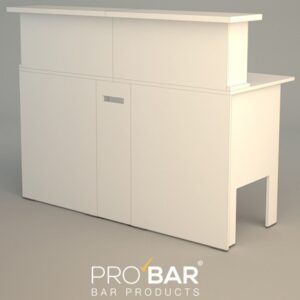 Comptoir de bar en bois pliant, 150 cm